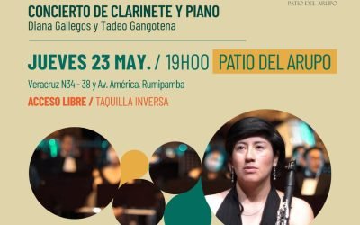 Concierto de clarinete y piano – Patio del Arupo