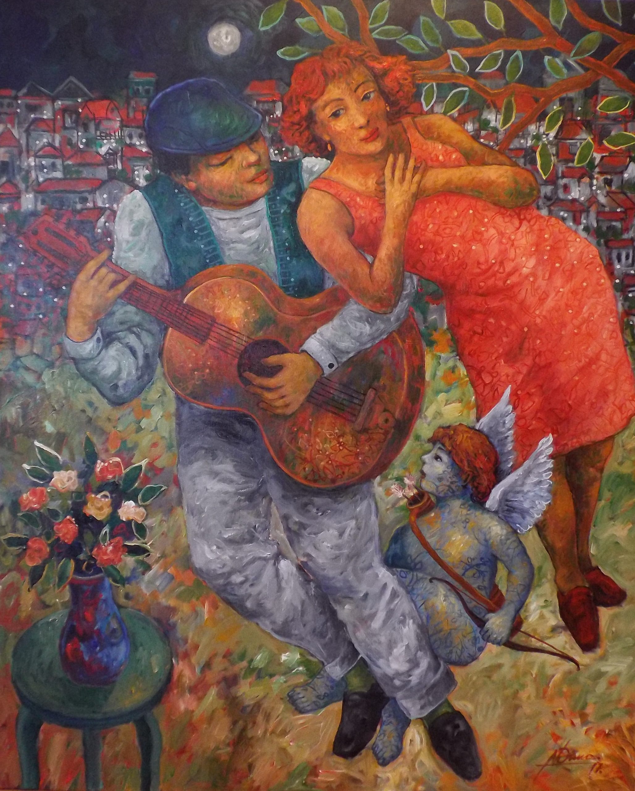 Nuestro Ayer Melodia De Hoy 2017 A Tela 150x120cm Scaled