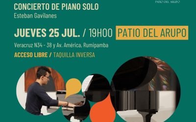 EL CIRCUITO: Concierto de piano solo – Patio del Arupo