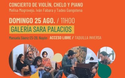 EL CIRCUITO: Concierto de violín, chelo y piano – Galería Sara Palacios
